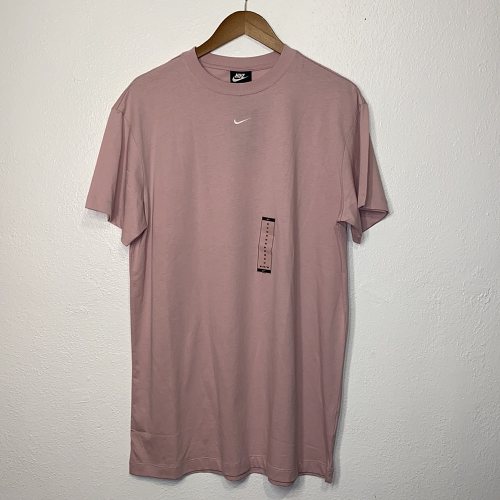 Nike Cotton Short Sleeve Tee Dress